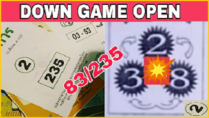 Thailand Lotto Down Game Open Tandola New year gift formula 30-12-2021