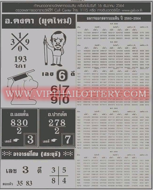 Thailand government lottery First 4pc full paper 16-12-2021 -04