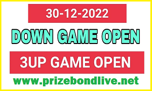 Thailand Lottery 3up Down Game Open Tips 30-12-2022