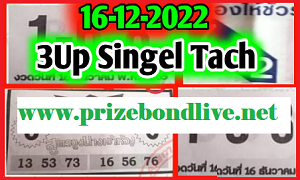 Thai lotto 3up Pair set Win Single Digit Open Tass 16-12-2022