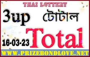 Thai Lottery 3D Total Formula Hit Game Tips 16-03-2023