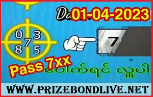 Thailand Lottery 3up Sure Number Close Direct Formula 1-04-2023