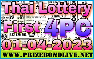 Thailand Lottery 4Pic First Paper Open Tips 01-04-2023 - Thai Lotto Paper