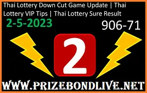 Thai Lottery Down Cut Game Vip Sure Result 2nd May 2023
