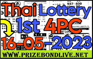 GLO Thailand Lottery First Paper Bangkok Full Open Tips 16/05/2023