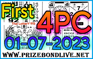 Thai Lottery First Paper Bangkok Open Tips 01-07-2023