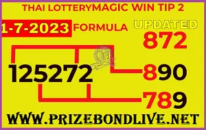 Thai Lottery Non Miss Vip 3up Updated Formula 01-07-2023