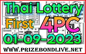 Thai Lottery First Paper Magazine Key Tips 01-09-2023