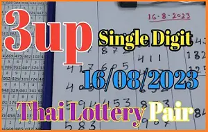 Thailand Lottery Single 3up Pair Possible Set Vip Tricks 16/08/2023