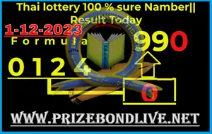 Thai Lottery Sure Number Today Result 100 Non Miss Game
