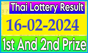 Check Thai Lottery Results 16-02-2567 Today Live Winner